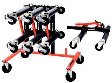 Ukládací stojan pro manipulační vozíky na vozidlo, 715x130x155 mm, 135kg - BA-BH1CD680ST