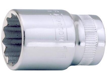 Nástrčný klíč dvanáctihranný. metrický, 1/4” s tenkou stěnou – 5 mm b1 - BA-SBA6700DM-5