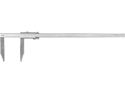Posuvné měřítko 1500/150 mm 0,05 mm s jemným stavěním bez horních nožů DIN 862 šroub. nonius KINEX - KI6015-42-150