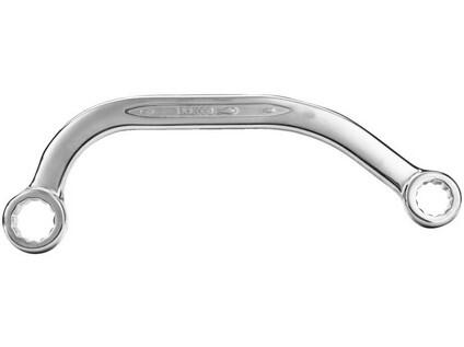 Klíč oboustranný očkový na startéry a motorové bloky, 7/16-1/2", 153mm, 75 g b1 - BA-1943Z-7/16-1/2