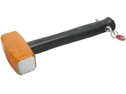Bezpečné kluzné kladivo s bezpečnostní drátěnou smyčkou. Připraveno pro práci ve výškách 1800 g - BA-TAH489-1800