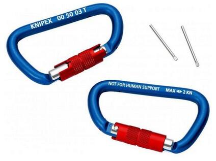 KNIPEX TT Set karabin s pojistkou - KN00-50-03-T-BK