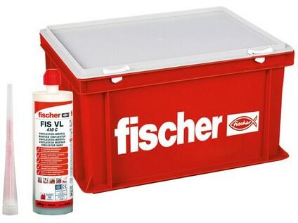 HWK BOX FIS VL 410 C Chemická malta vinylesterová - 16 kartuší 410ml, 16 směšovačů - FI-538590