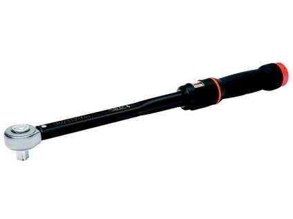 Mechanický momentový klíč nastavitelný se stupnicí s okénkem a pevnou ráčnovou hlavou, 60-300 Nm - BA-74WR-300