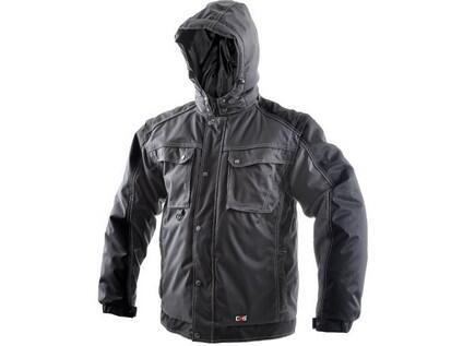 Bunda CXS IRVINE, zimní, pánská, šedo-černá, vel. 4XL b1/10 - CN-1210-001-710-98
