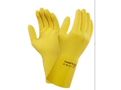 Rukavice ANSELL ECONOHANDS PLUS 87-190, máčené v latexu, vel. 9 b1/12/144 - CN-3420-004-150-09