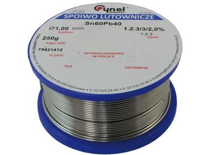 Cín trubičkový 1,2mm 500gr Sn60Pb40 1.2.3/2% - SN-12-0500