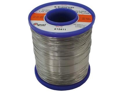 Cín trubičkový 3,0mm 500gr Sn60Pb40 1.2.3/2% - SN-30-0500