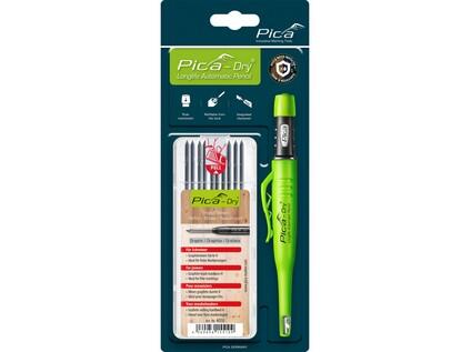 PICA Dry - AUTOMATICKÁ TUŽKA + TUHY 4050 NÁHRADNÍ KULATÉ PRO PICA Dry - VODĚODOLNÉ - BLISTER - PC-30405