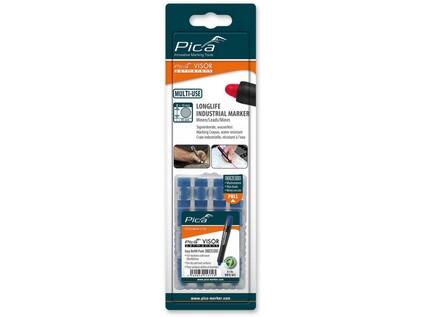 TUHY NÁHRADNÍ PRO PICA VISOR PERMANENT - 4ks V BALENÍ - MODRÉ - BLISTER - PC-991/41/SB