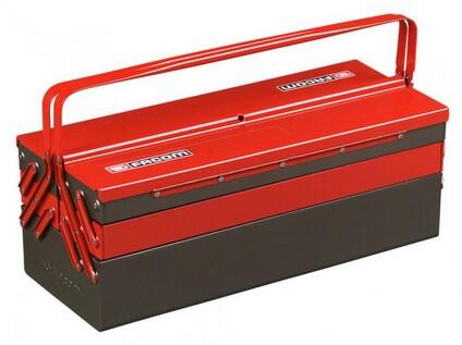 PLECHOVÁ ROZKLÁDACÍ PŘEPRAVKA NA NÁŘADÍ 560x22x238mm - FC-BT.13GPB