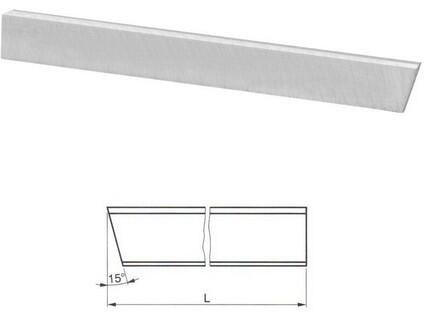 RADECO 12X03X140mm HSSECo10 Polotovar nože - 223695, nepravidelný lichoběžníkový průřez - PK3695-12X03X140EE