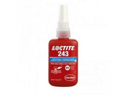 Loctite 243 / 50 ml pro zajišťování a utěsňování závitových spojů, které mají být demontovatelné běžným ručním nářadím - LC-243-050