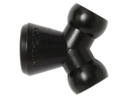 1/4" Y rozdvojka - černé provedení - LL49428BLK-1