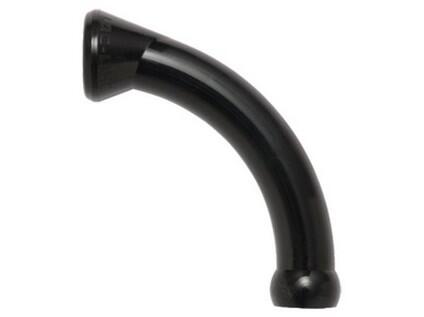 1/4" prodloužený zahnutý segment - černé provedení - LL49457BLK-1