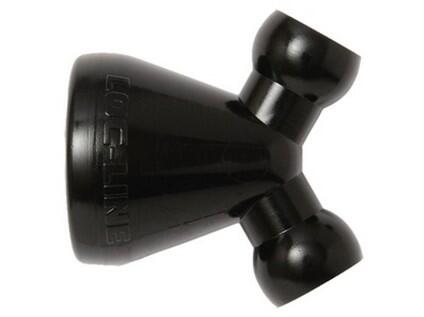 1/2" Y rozdvojka z 1/2" na 1/4" - černé provedení - LL59870BLK-1