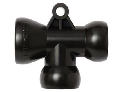 1/2" T rozdvojka - černé provedení - LL59875BLK-1