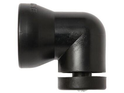 3/4" upevňovací koleno - černé provedení - LL60531BLK-1