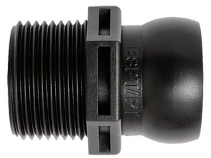 3/4" hrdlo se závitem BSPT 3/4" - černé provedení - LL69549BLK-1