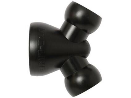 3/4" Y redukce z 3/4" na 1/2" - černé provedení - LL69552BLK-1