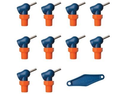 XR tryska vysokotlaká - Závit 1/4", průměr trysky 2,2 mm, přesah kovového hrdla 12,7 mm - LL79086-1