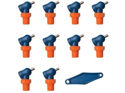 XR tryska vysokotlaká - Závit 1/4", průměr trysky 4,1 mm, přesah kovového hrdla 6,4 mm - LL79093-1