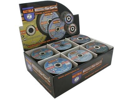 Prodejní box Gold 115 a 125mm /1,0-1,6-2,0mm/ 600ks - IM-BOX-13
