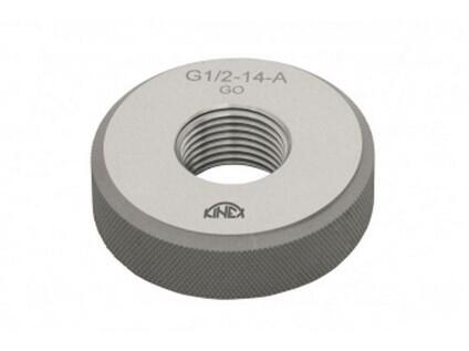 Kroužek mezní závitový KINEX G 1/2" dobrý - levý, DIN EN ISO 228 - KI94305DL