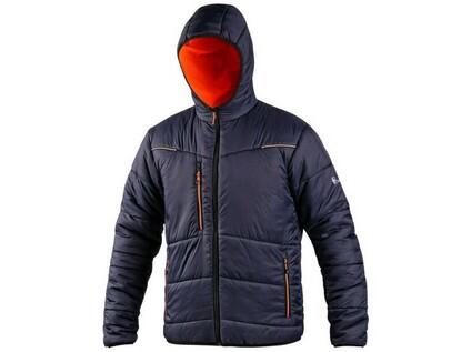 Bunda CXS CHESTER, výstražná, oboustranná, oranžovo-modrá, vel. 3XL - CN-1110-089-205-97