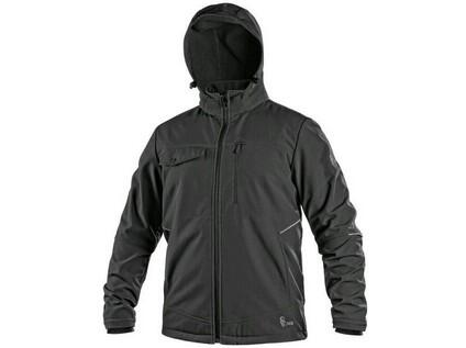 Bunda CXS STRETCH, pánská, softshell, černá, vel. XXL - CN-1230-116-800-96
