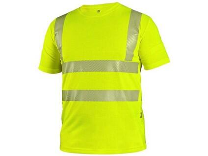Tričko BANGOR, výstražné, pánské, žluté, vel. 4XL - CN-1113-112-150-98