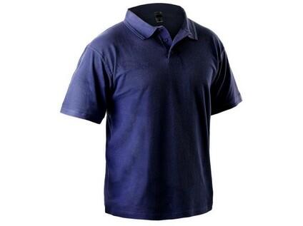 Polokošile  MICHAEL, krátký rukáv, tmavě  modrá, vel. 4XL - CN-1630-001-414-98