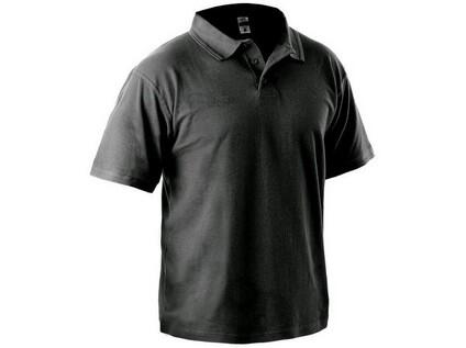Polokošile  MICHAEL, krátký rukáv, černá, vel. 4XL - CN-1630-001-800-98