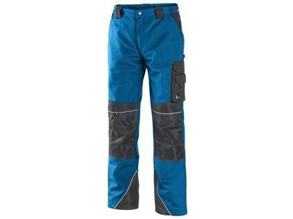 Kalhoty do pasu CXS SIRIUS NIKOLAS, pánské, modro-šedé, vel. 48 b1/20 - CN-1020-001-410-48