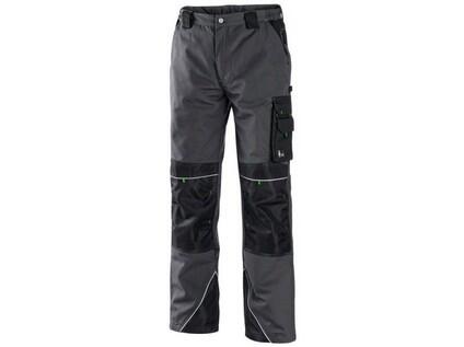 Kalhoty do pasu CXS SIRIUS NIKOLAS, 170cm-176cm, šedo-zelené, vel.48 b1/20 - CN-1020-035-708-48