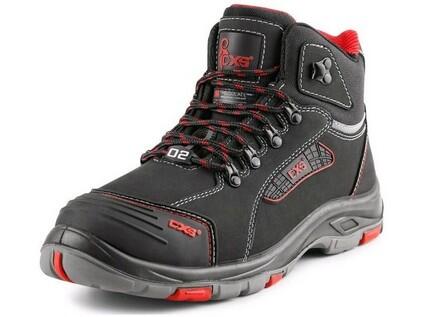 Obuv kotníková CXS ROCK PEPRIT O2, černá, vel. 43 b1/10 - CN-2114-034-800-43