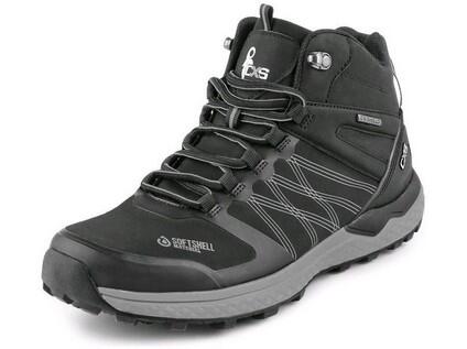 Obuv kotníková softshellová CXS SPORT, černo - šedá, vel. 48 b1/10 - CN-2210-035-810-48