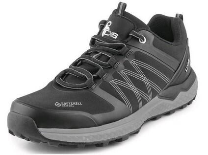 Obuv polobotka softshellová CXS SPORT, černo-šedá, vel.43 b1/10 - CN-2220-047-810-43