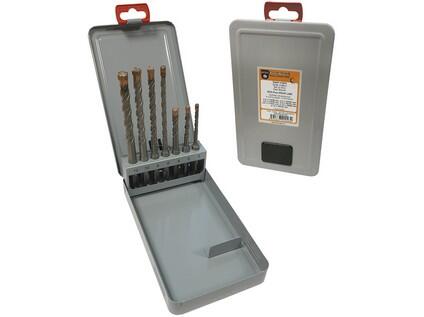 Sada vrtáků SDS+ 7dílná 4b. 5,6,8x110/45 a 6,8,10,12x160/95 - CZS-P4-SV-05