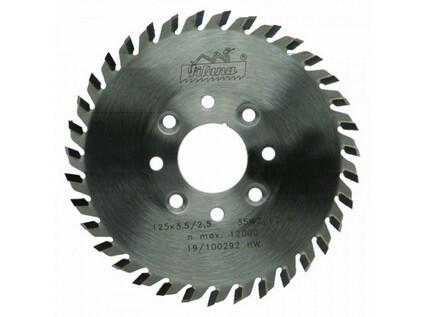 Pilový kotouč SK  125x3,5/2,5x30 pro M5  5381    35 WZ/FZ H - CNC - PILANA - PI225381-125-35-30-35-M5