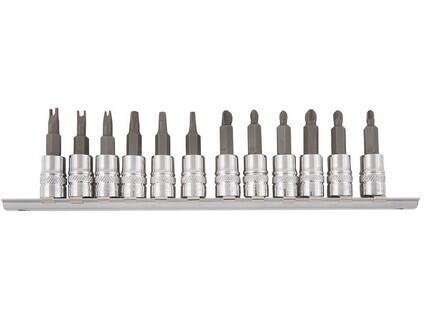 1/4" Sada hlavic zástrčných na liště - S 1-2-3 U 4-6-8 Y 2-3-4 X 5-6-8 - 4CZ-146-L05