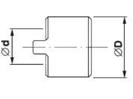 Unašeč  40 CSN 241210/DIN 217 - SM-D104005N030S
