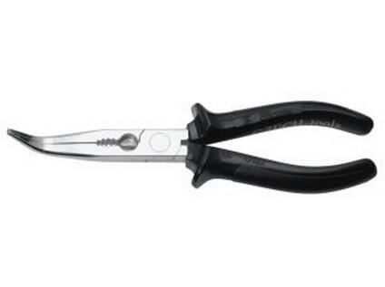 Kleště pro jemnou mechaniku čelně zahnuté 190 mm, PVC-NiCr - ZB2306-190