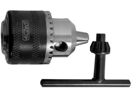 Sklíčidlo vrtačkové zubové s kličkou 0,6-6mm se závitem 3/8" 24UNF, házivost do 0,35mm - 4CZ-H06K-3/8