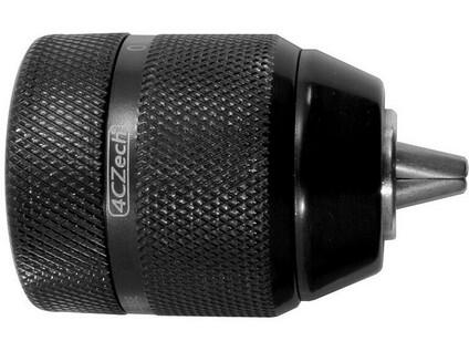 Sklíčidlo vrtačkové rychloupínací kovové Lock HM čelisti 0,8-10mm se závitem 3/8" 24UNF, házivost do 0,35mm - 4CZ-H10RK-3/8