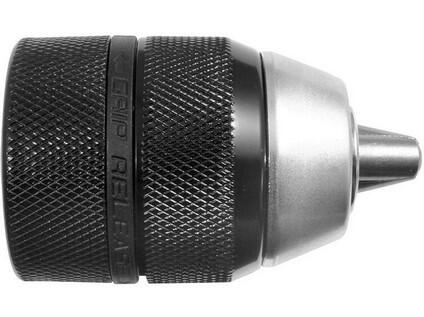 Sklíčidlo vrtačkové rychloupínací kovové Lock HM čelisti 1,5-13mm se závitem 1/2" 20UNF, házivost do 0,35mm - 4CZ-H13RK-1/2