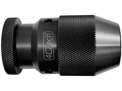 Sklíčidlo vrtačkové rychloupínací kovové STROJNÍ 1-10mm s kuželem B12, házivost do 0,12mm - 4CZ-H10RS-B12