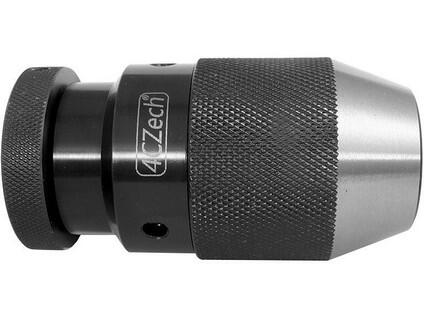 Sklíčidlo vrtačkové rychloupínací kovové STROJNÍ 5-20mm s kuželem B22, házivost do 0,12mm - 4CZ-H20RS-B22