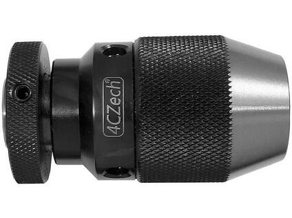 Sklíčidlo vrtačkové rychloupínací kovové STROJNÍ 0,3-8mm s kuželem B12, házivost do 0,12mm - 4CZ-H08RS-B12