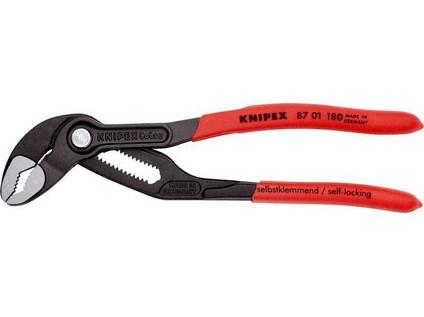 Kleště instalatérské Cobra 180mm, max.rozev. čelistí 42mm 87-01-180-SB - KN87-01-180-SB